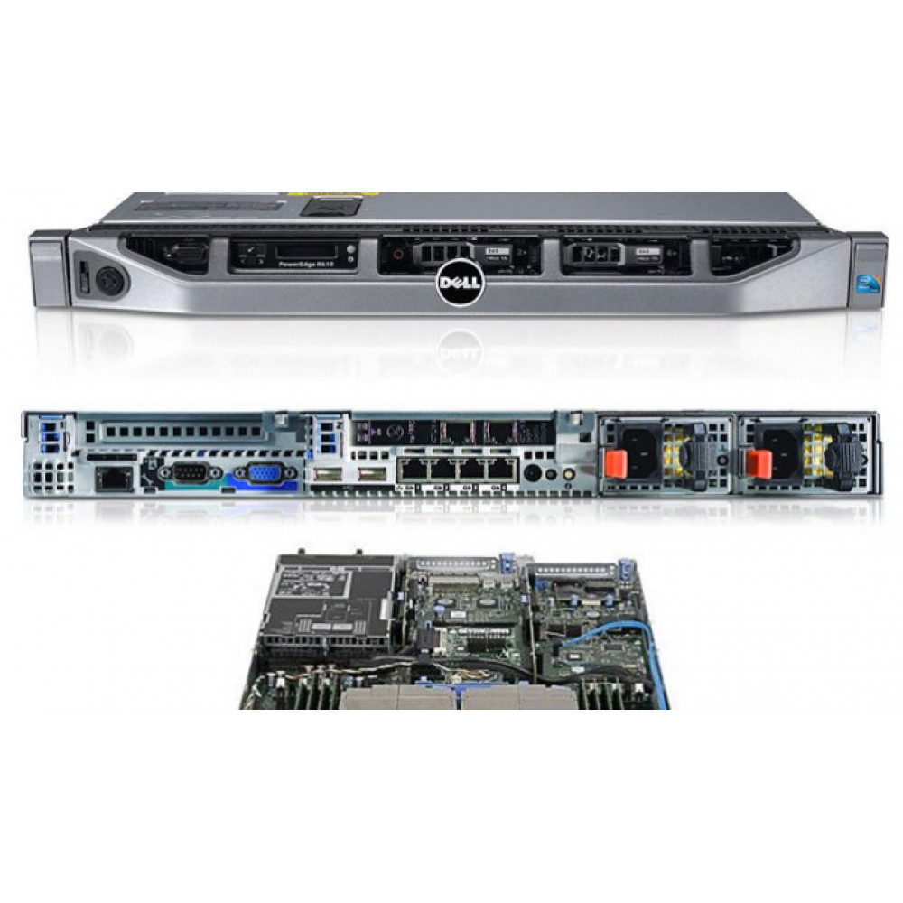 Serveur Dell PowerEdge R610 - Xeon - Montable En Rack - DDR3 - Bon état Fonctionnel